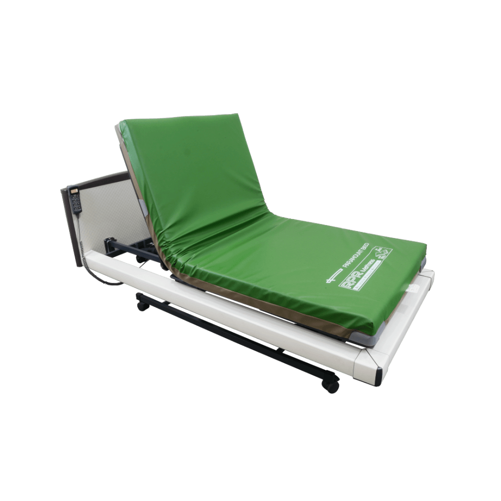 เตียงผู้ป่วยไฟฟ้า PARAMOUNT BED รุ่น Intime 1000 สีขาว พร้อมที่นอน รุ่น RPR_3